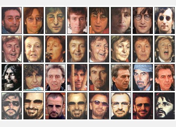 Beatles Faces